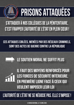 Prisons attaquées