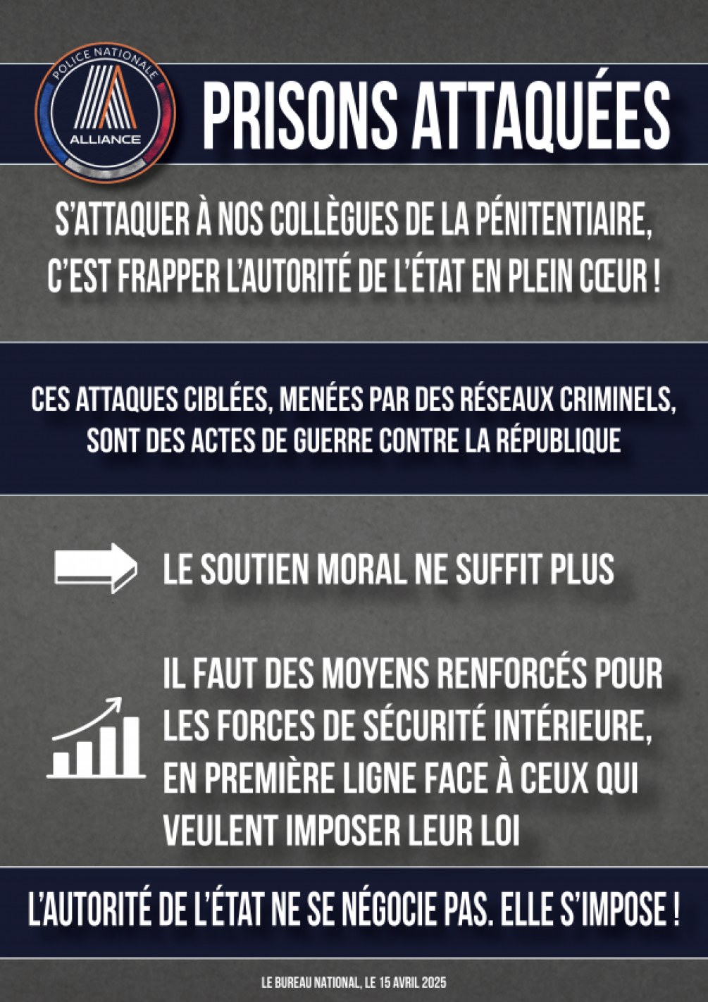 Prisons attaquées