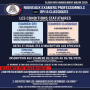 FLASH INFO AVANCEMENT MAJOR 2026