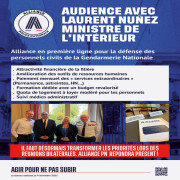 Audience avec Laurent Nunez