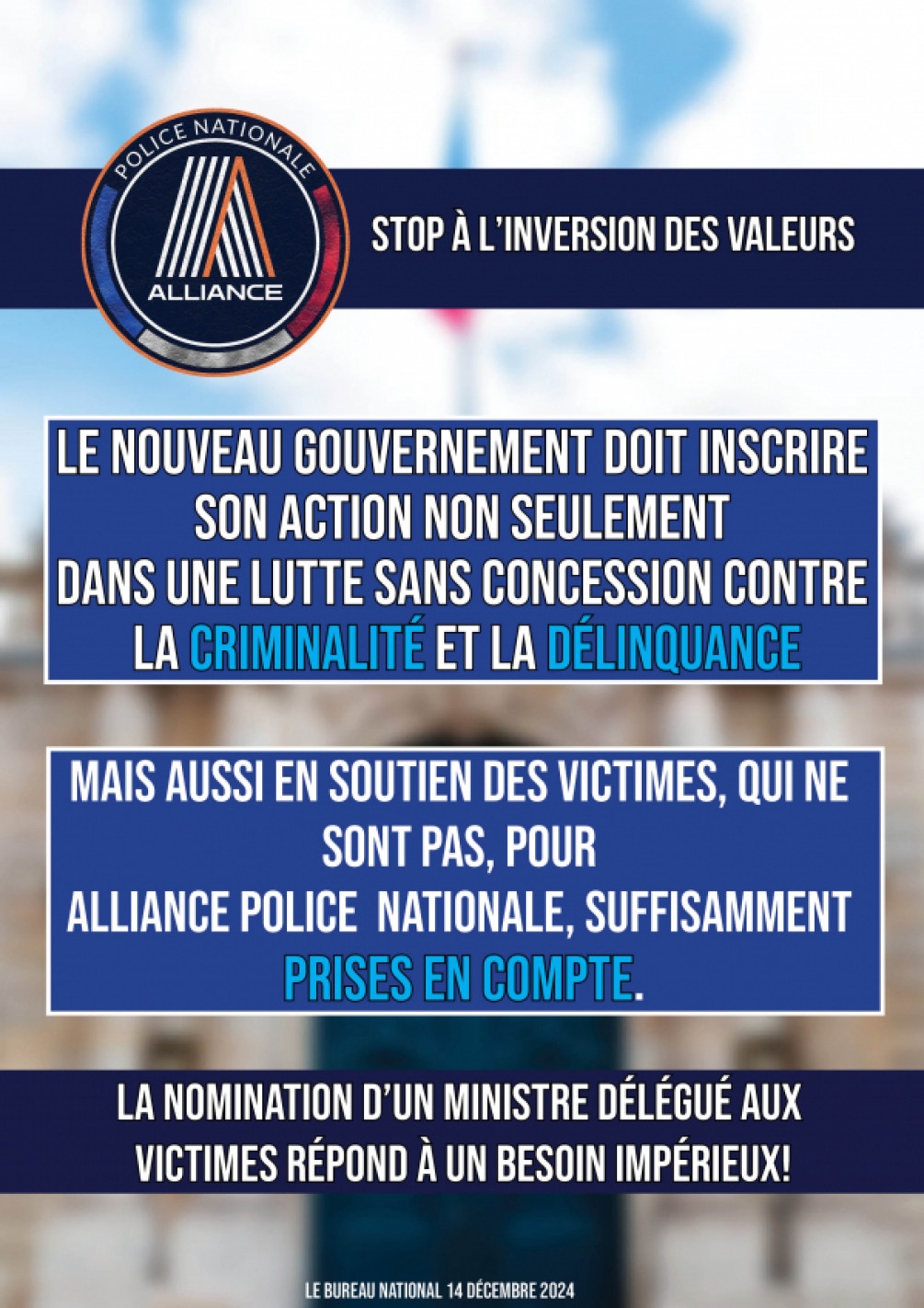 Stop à l'inversion des valeurs