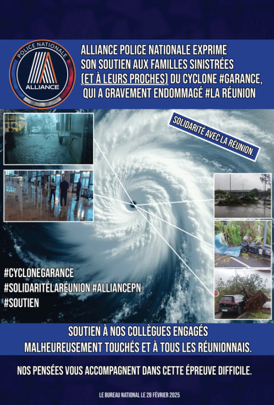 Cyclone Garence Réunion