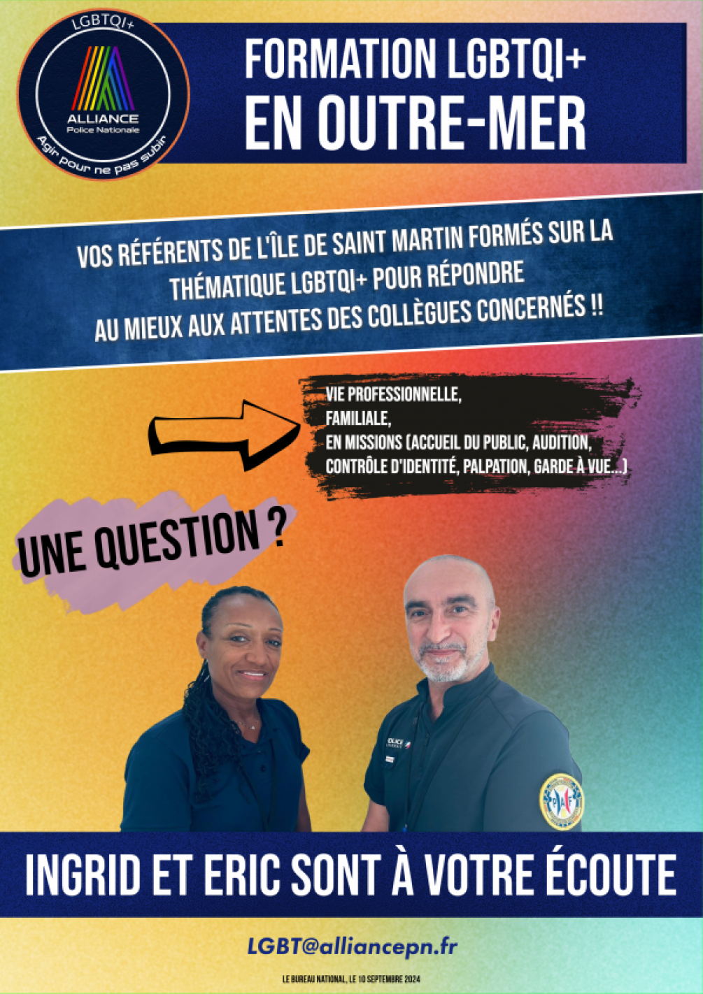 LGBT  :  Formation en Outre-Mer