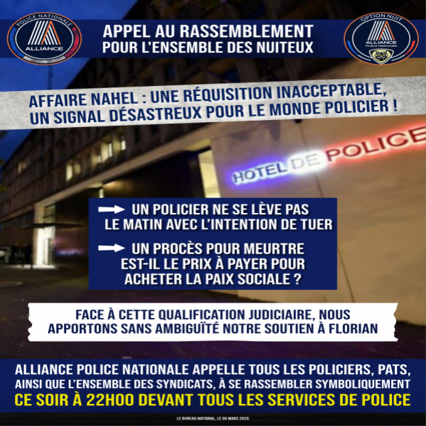 APPEL AU RASSEMBLEMENT pour l'ensemble des nuiteux